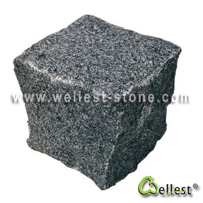 G654 Granite Cube Paving Stone 1