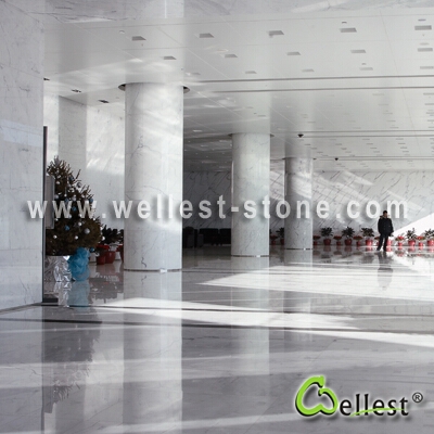 Calacatte White Marble Project