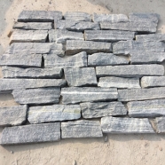 LL-302 Nero Santiago Loose Stone for Wall Cladding (Small Strip Type)