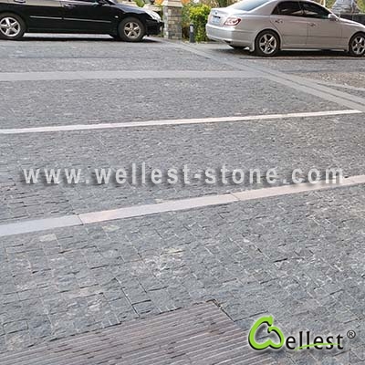 G654 Top Natural with 4 Side Sawn cut  Cobble Stone