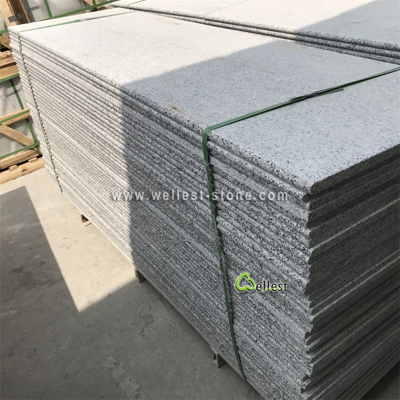 G383 Pearl Flower Polished Slab with Bullnose Edge 3