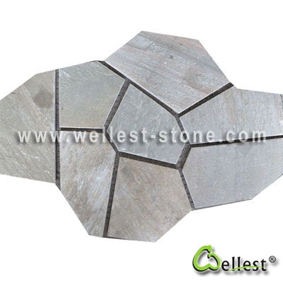 S014 Mesh Slate Paving 3