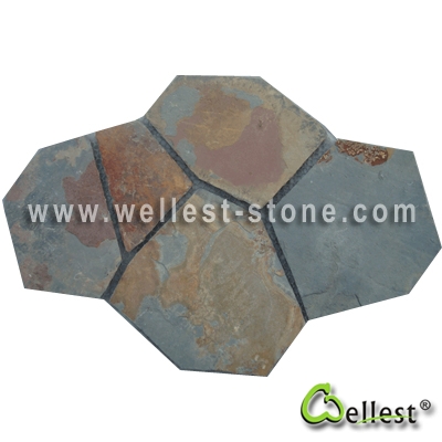 S015 Mesh Slate Paving 1