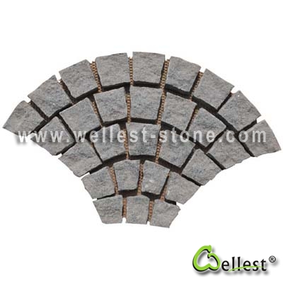 G654 Mesh Granite Paving 3