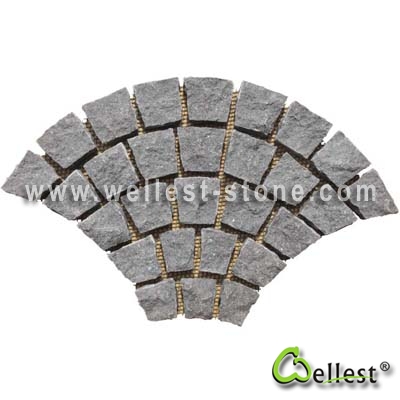 G684  Mesh Granite Paving 1