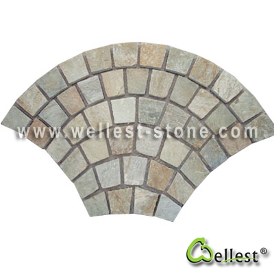 S015 Mesh Slate Paving 4