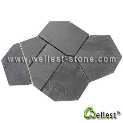 S018 Mesh Slate Paving 1