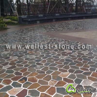 S015 Mesh Slate Paving 8