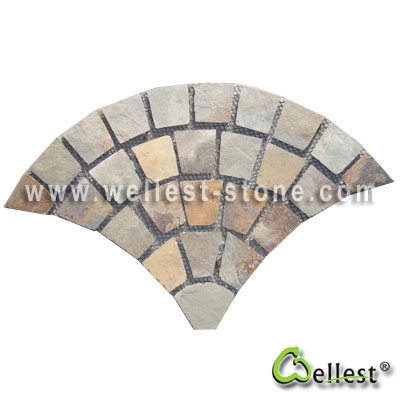 S015 Mesh Slate Paving 5