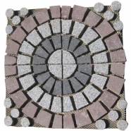 Multi Color Mesh Granite Paving 2