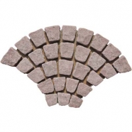 G658 Mesh Granite Paving 1