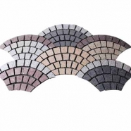 Muti Color Mesh Granite Paving 1