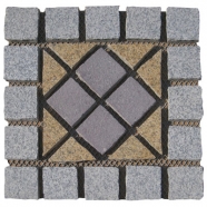 Multi Color Mesh Granite Paving 6