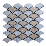 Multi Color Mesh Granite Paving 5