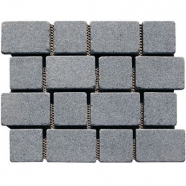 G654 Mesh Granite Paving 1