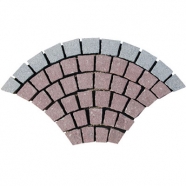 Multi Color Mesh Granite Paving 9