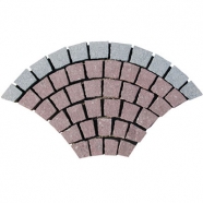 Multi Color Mesh Granite Paving 9