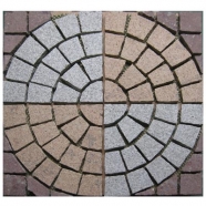 Multi Color Mesh Granite Paving 1