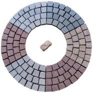 Multi Color Mesh Granite Paving 1