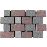 Multi Color Mesh Granite Paving 6