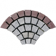 Multi Coloe Mesh Granite Paving 2