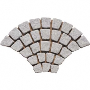 G603 Mesh Granite Paving 4