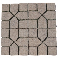 G672 Mesh Granite Paving 1