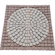 Multi Color Mesh Granite Paving 10