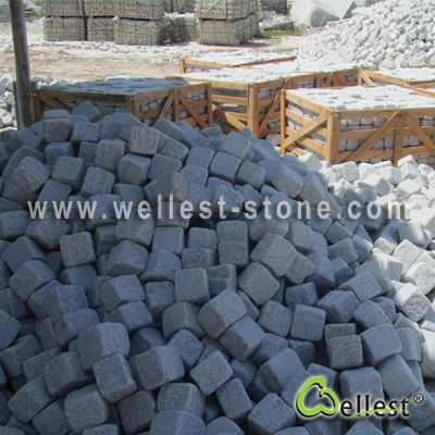 G603 Granite Cube Paving Stone 5