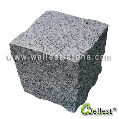 G603 Granite Cube Paving Stone 1