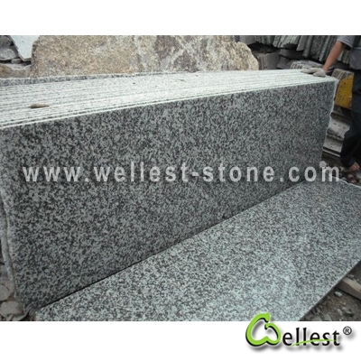 G439 Flower White Granite Slab