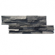 Black Color Slate Ledge Stone Corner