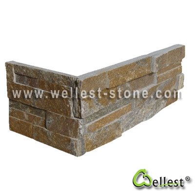 Rusty Brown Quzrtzite Ledge Stone