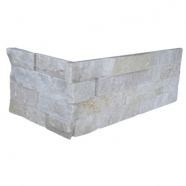 White Quzrtzite Ledge Stone