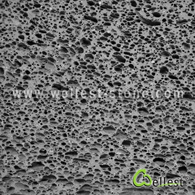 V406 Brown Color Volcanic Lava Stone with Natural Finish