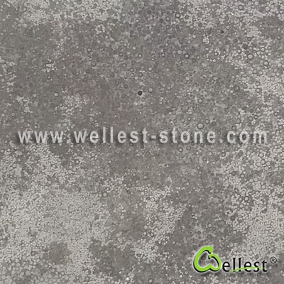 L828 Bluestone China Grey Limestone Acid Washed Finish, Dry Look