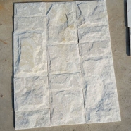 Q310B White Quartzite Mushroom Tile