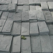 S007 Grey Slate Mushroom Tile 2