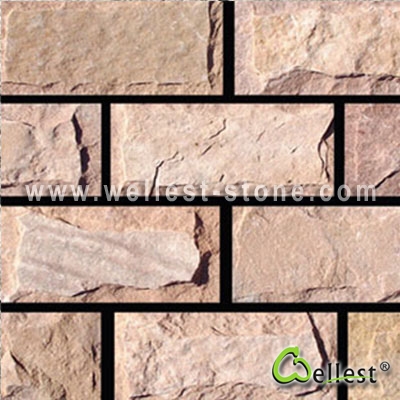 SY171 Pink Sandstone Mushroom Tile