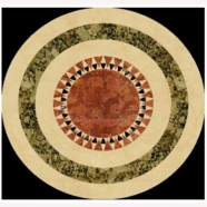 WJM-005 Marble Pattern Water Jet Medallion