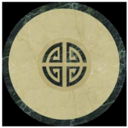 WJM-022 Marble Pattern Water Jet Medallion