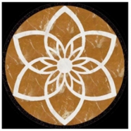 WJM-026 Marble Pattern Water Jet Medallion