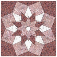 WJM-036 Marble and Granite Pattern Water Jet Medallion