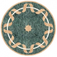 WJM-043 Marble Pattern Water Jet Medallion