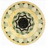 WJM-047 Marble Pattern Water Jet Medallion