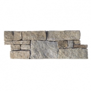 Q026 Iron Rusty Quartzite Cement Base Ledge Stone