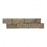 Q033 Tiger Skin  Quartzite Cement Base Ledge Stone