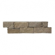 Q033 Tiger Skin  Quartzite Cement Base Ledge Stone