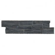 S018 Black Slate Cement Base Ledge Stone