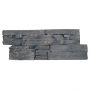 S018 Black Slate Cement Base Ledge Stone